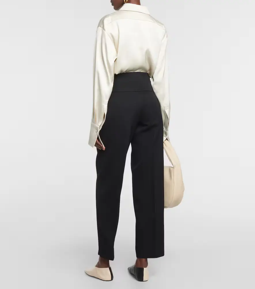 Jil Sander High-rise wool wide-leg pants | Thumbnail 2 Jil Sander High-rise wool wide-leg pants | Thumbnail 2