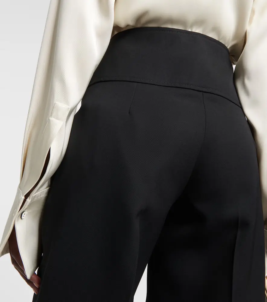 Jil Sander High-rise wool wide-leg pants | Thumbnail 4 Jil Sander High-rise wool wide-leg pants | Thumbnail 4