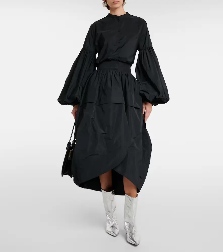 Jil Sander Puff-sleeve blouse | Thumbnail 4 Jil Sander Puff-sleeve blouse | Thumbnail 4