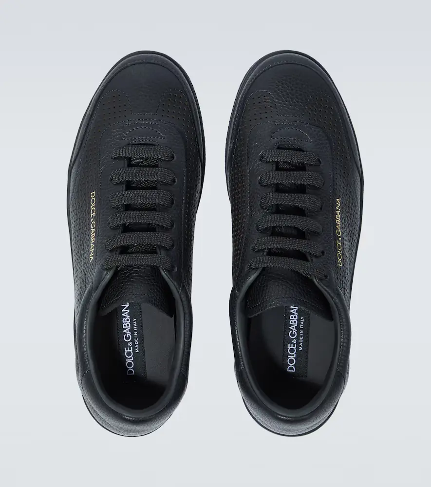 Dolce & Gabbana Saint Tropez leather sneakers | Thumbnail 4 Dolce & Gabbana Saint Tropez leather sneakers | Thumbnail 4