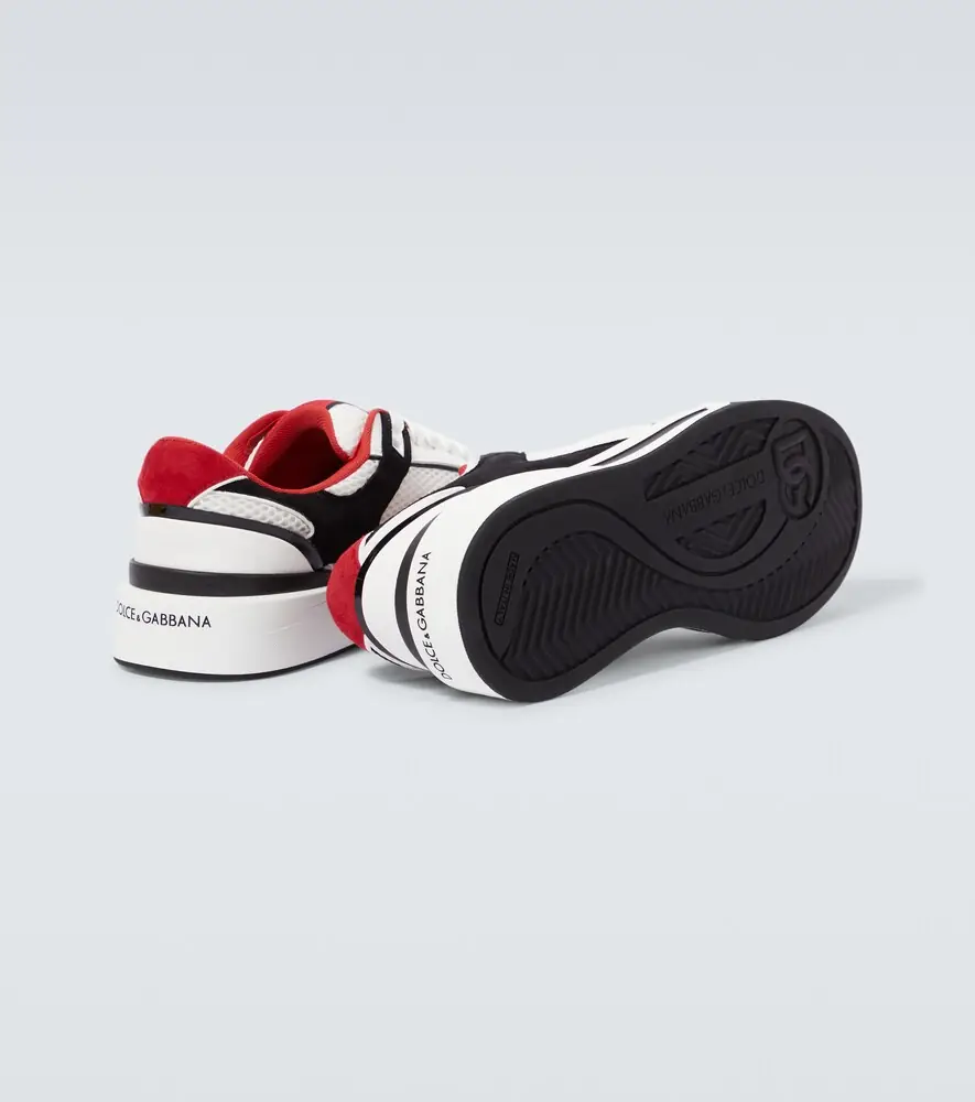 Dolce & Gabbana Roma leather-trimmed sneakers | Thumbnail 5