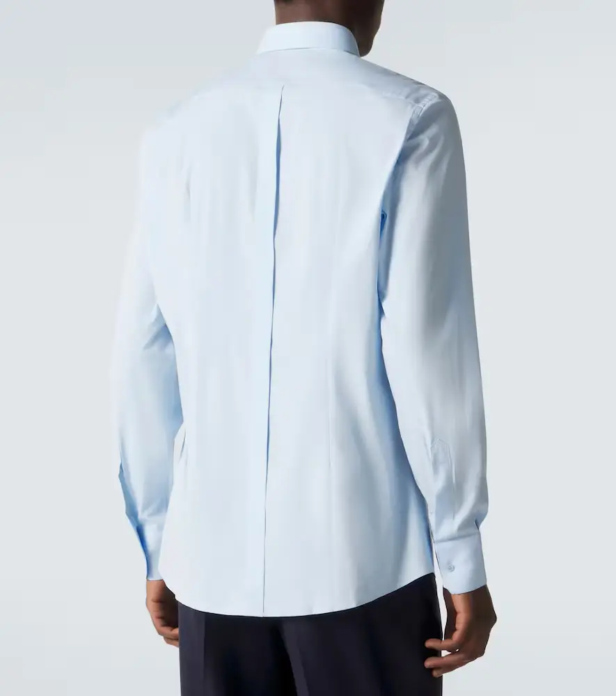 Dolce & Gabbana Cotton-blend poplin Oxford shirt | Thumbnail 2 Dolce & Gabbana Cotton-blend poplin Oxford shirt | Thumbnail 2