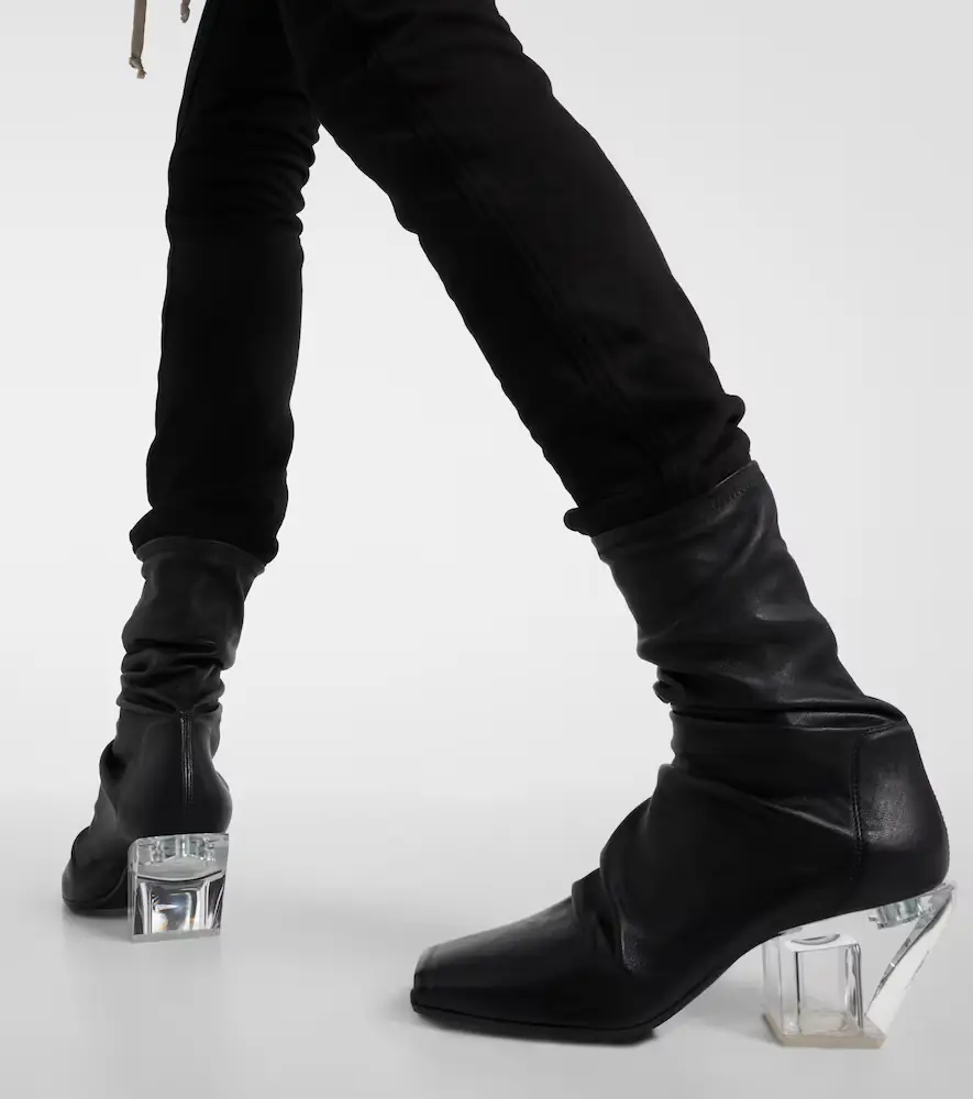 Rick Owens Stretch leather ankle boots | Thumbnail 2