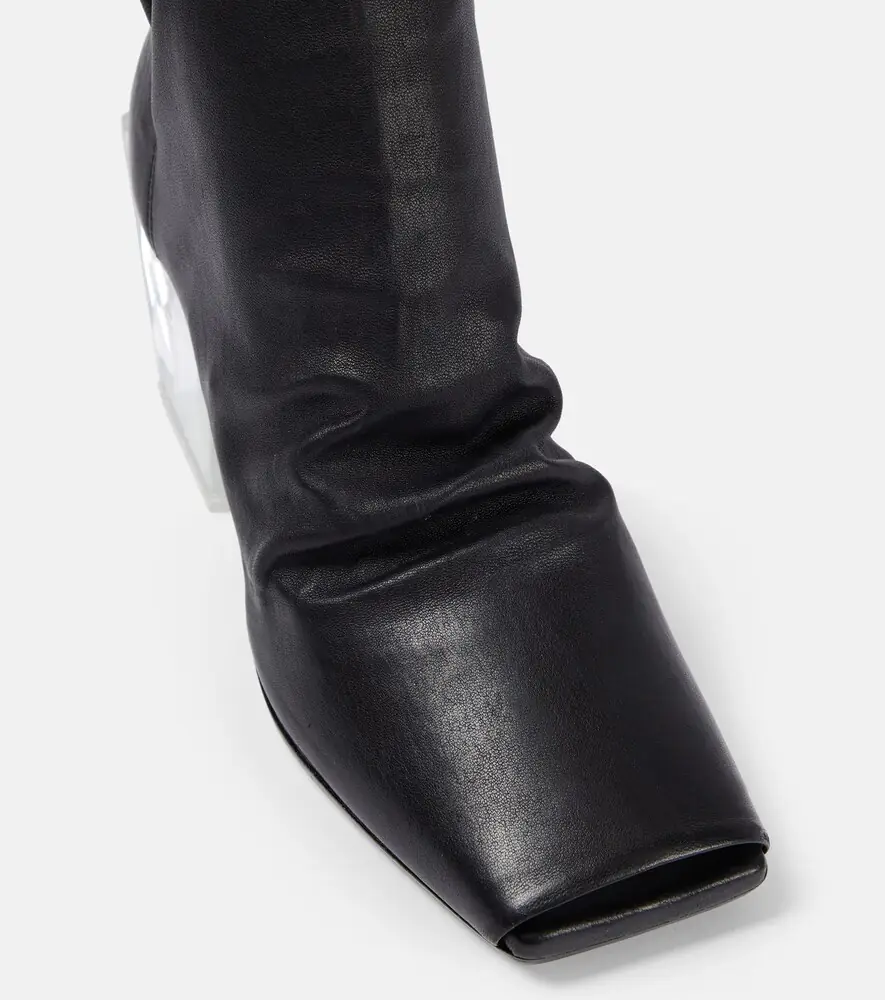 Rick Owens Stretch leather ankle boots | Thumbnail 4