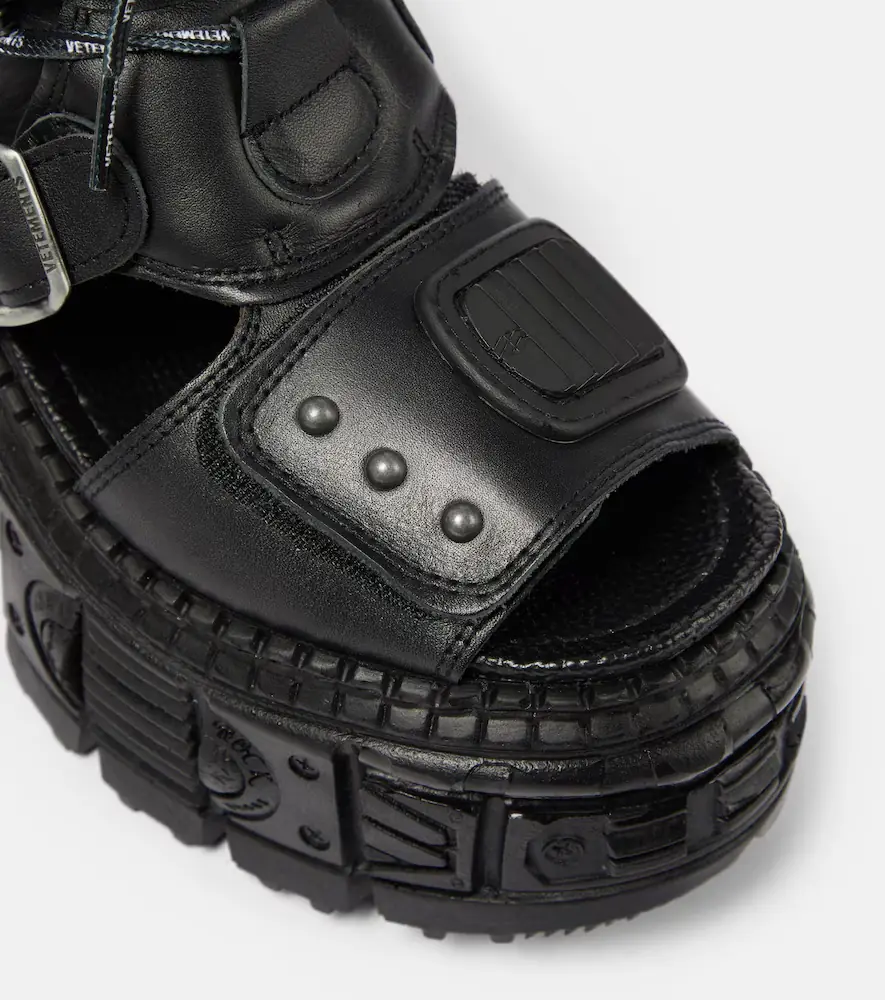 Vetements Leather platform boots | Thumbnail 3