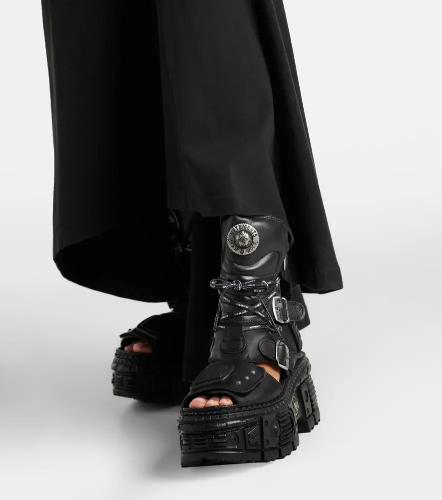 Vetements Leather platform boots | Thumbnail 6