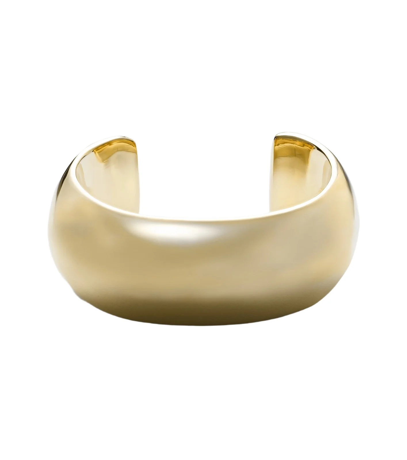 Globe Small 10kt gold-plated cuff bracelet Globe Small 10kt gold-plated cuff bracelet