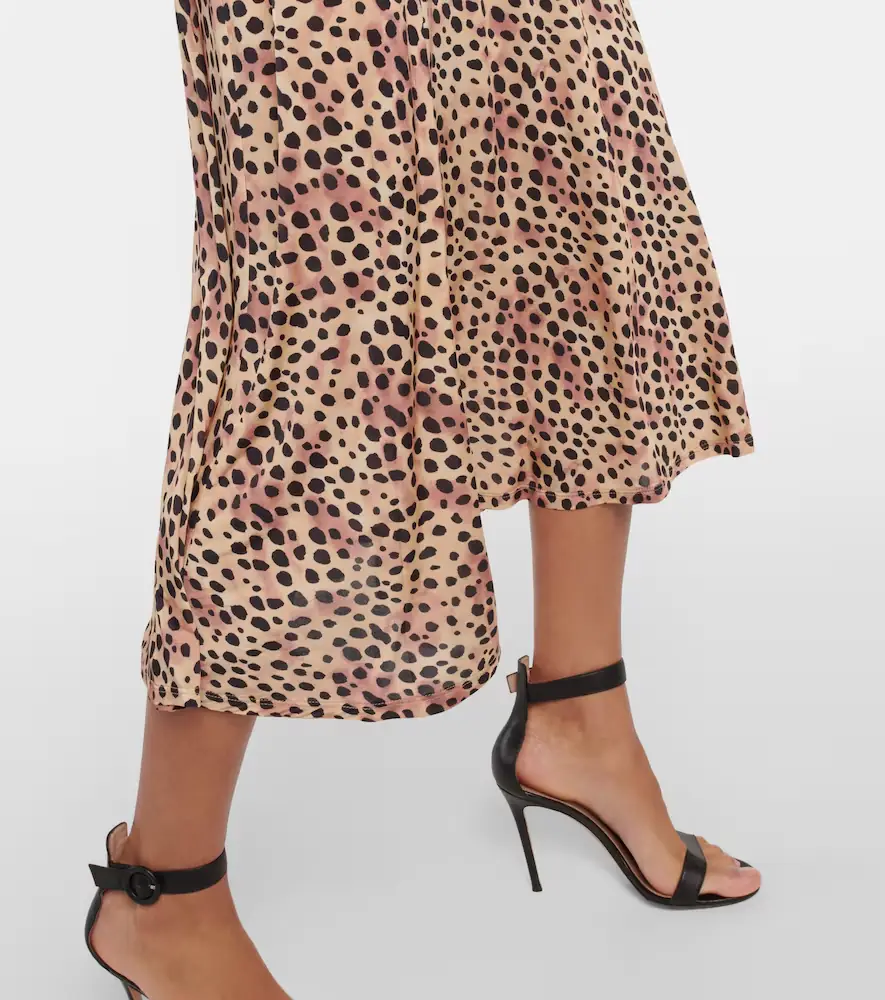 Rixo Cerise leopard-print midi dress | Thumbnail 5 Rixo Cerise leopard-print midi dress | Thumbnail 5