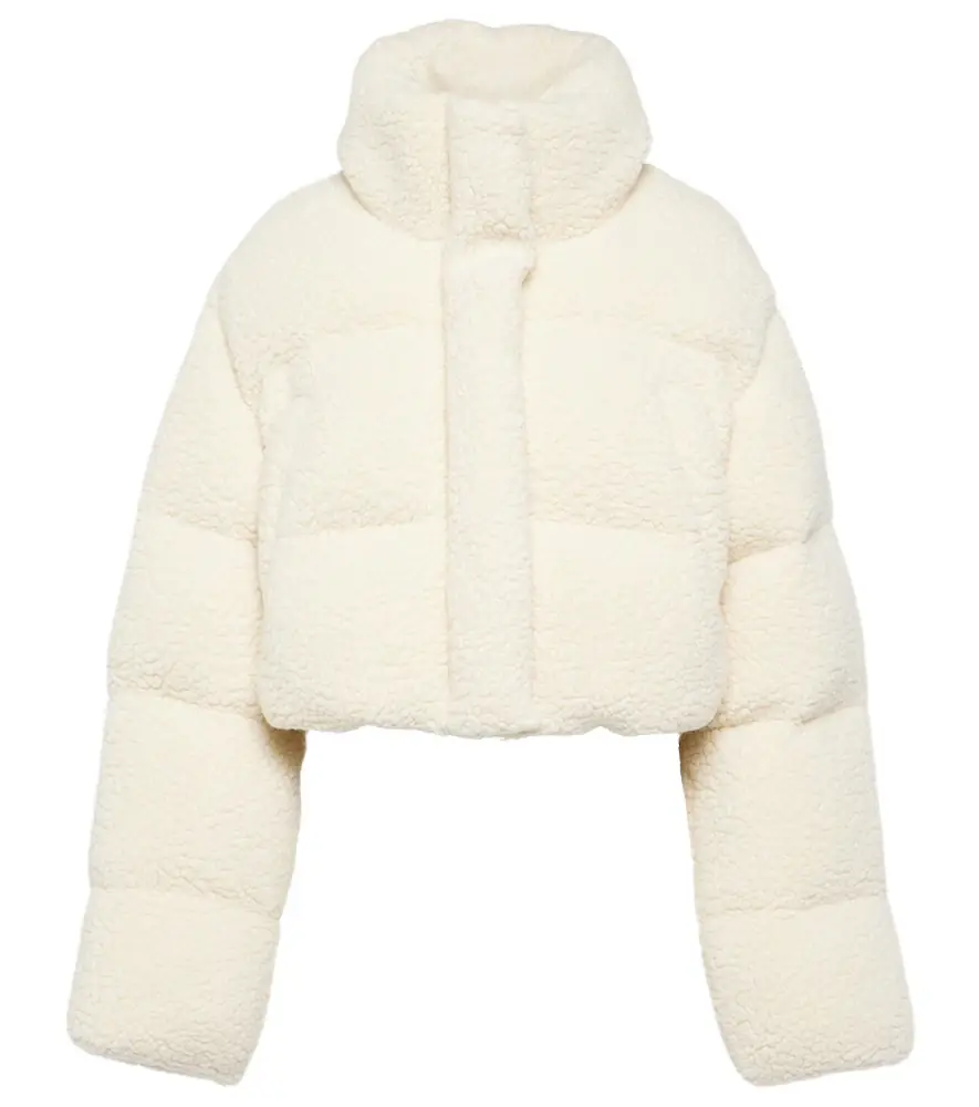 Cordova Kozzy cropped wool-blend puffer jacket | Image 1 Cordova Kozzy cropped wool-blend puffer jacket | Image 1