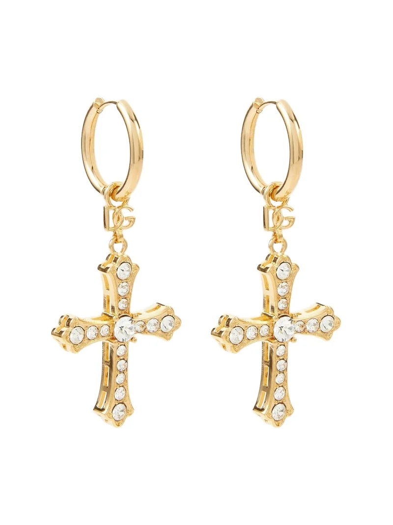 Crystal-embellished drop earrings Crystal-embellished drop earrings