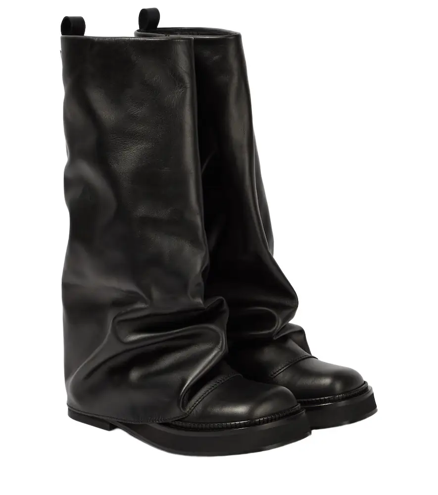 The Attico Robin leather combat boots | Image 1 The Attico Robin leather combat boots | Image 1