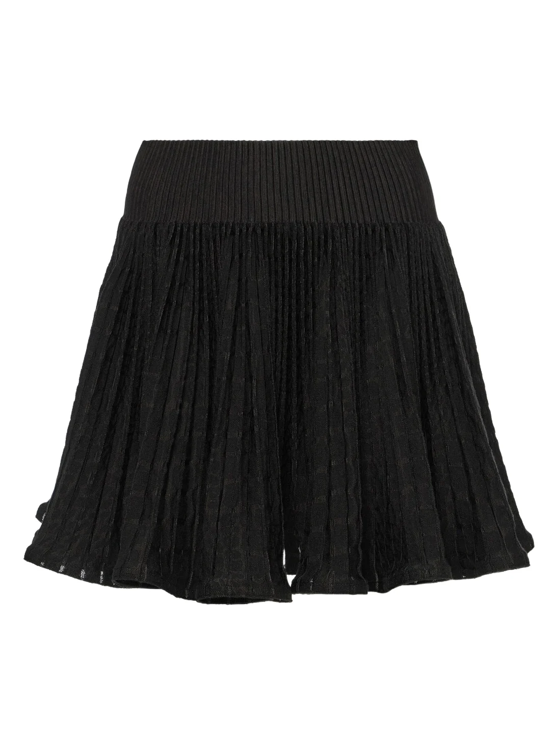 High-rise miniskirt High-rise miniskirt