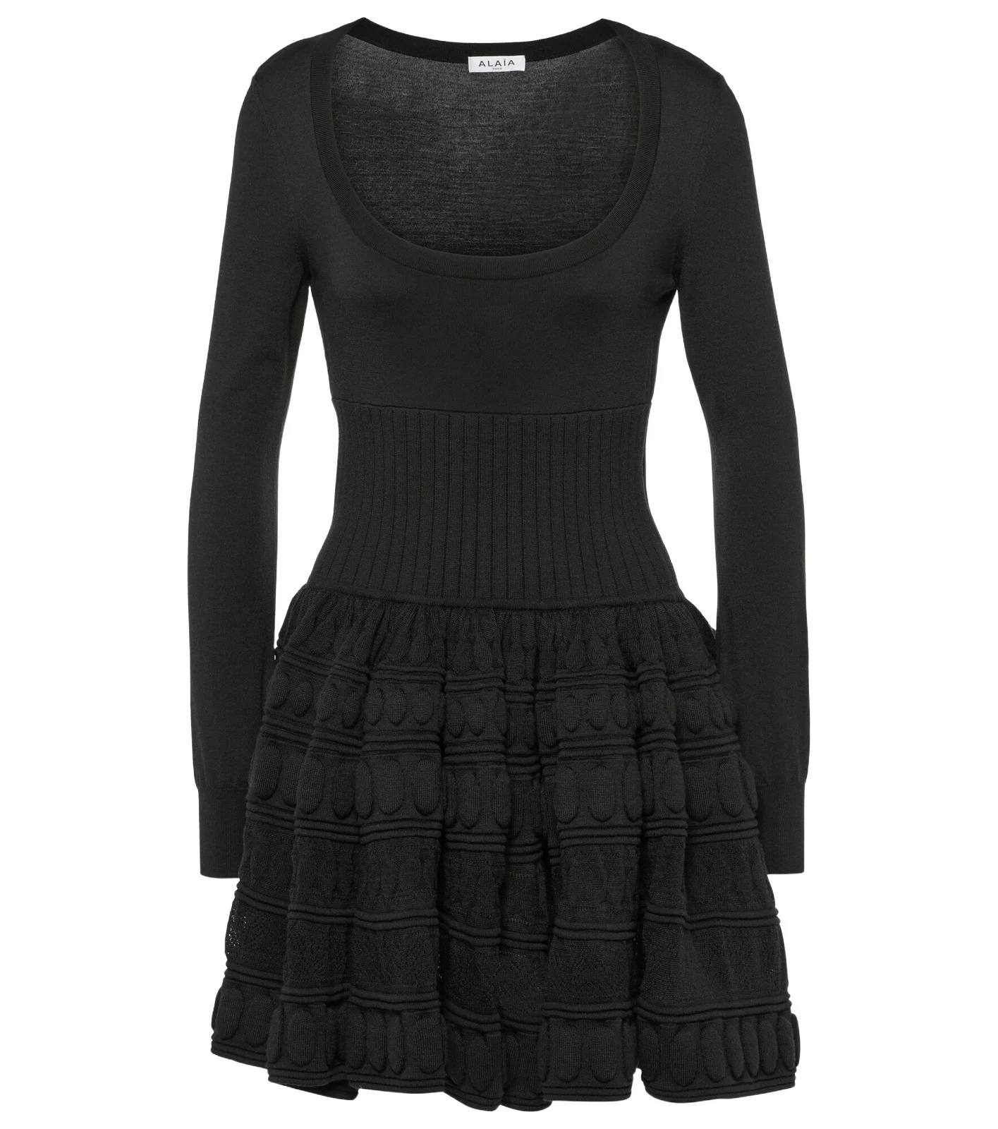 Alaïa Crinoline wool-blend minidress Alaïa Crinoline wool-blend minidress