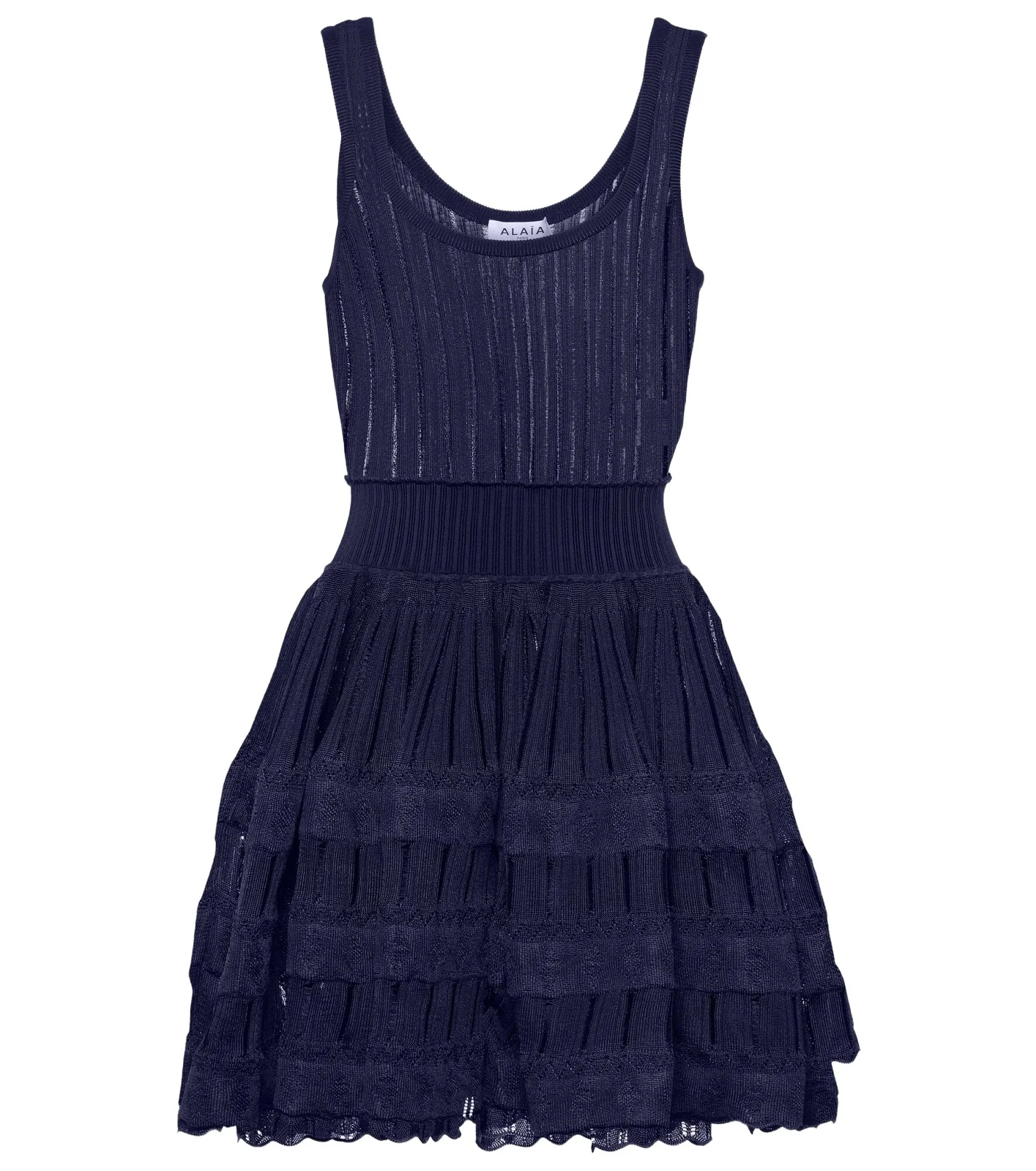 ALAÏA Ribbed-knit minidress ALAÏA Ribbed-knit minidress