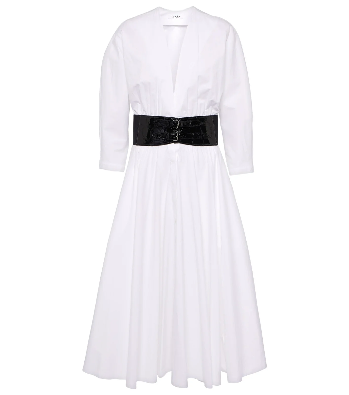 ALAÏA Cotton midi dress ALAÏA Cotton midi dress