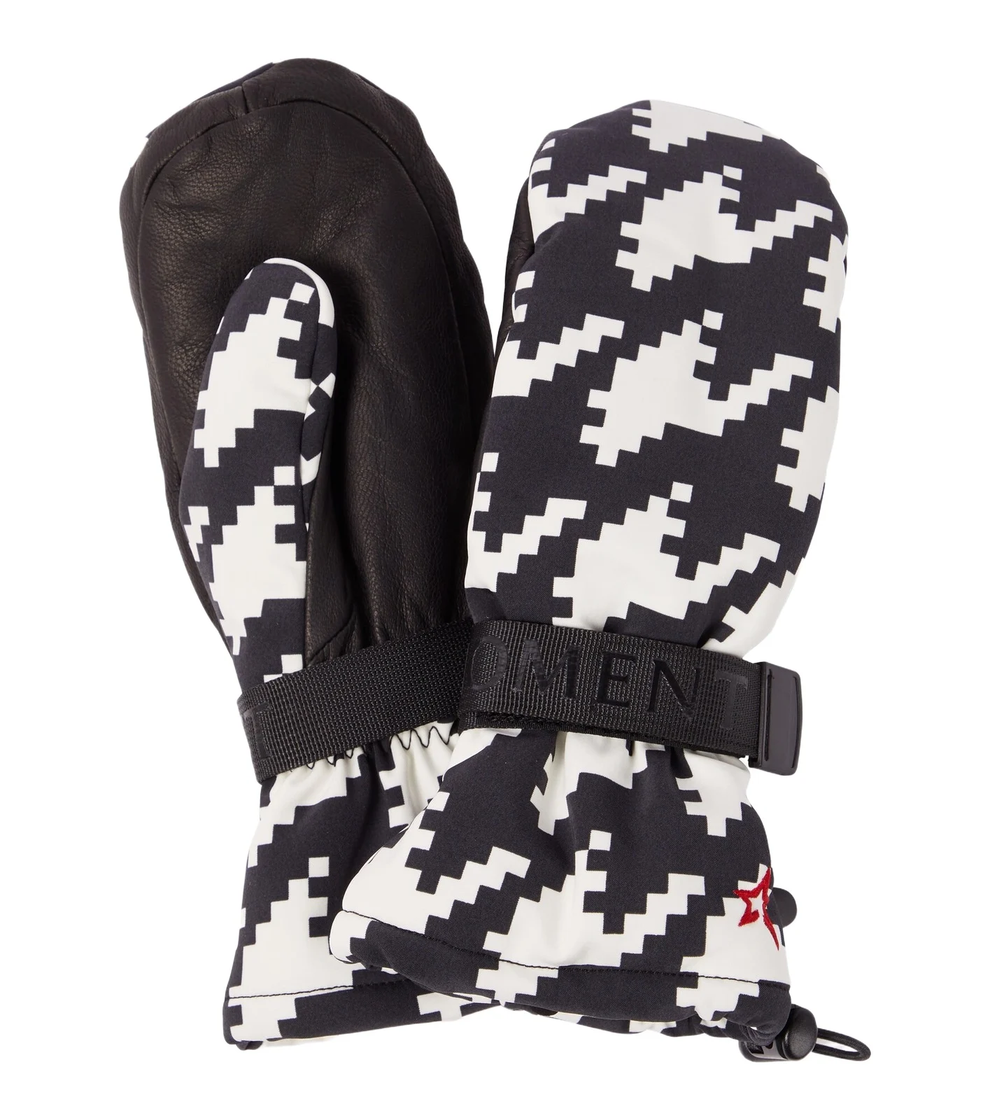 Davos printed mittens