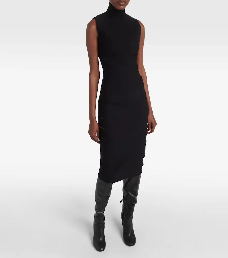 ALAÏA ALAÏA Cutout midi dress | Thumbnail 4