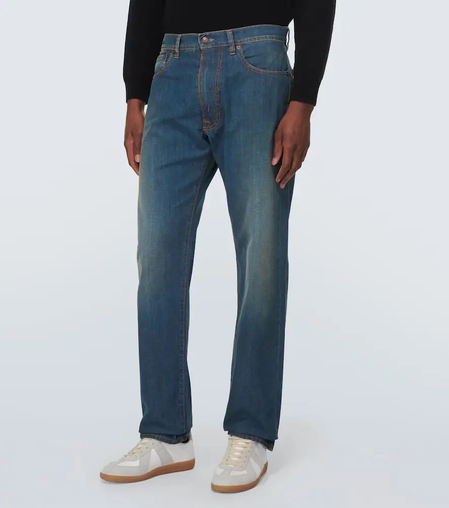 Maison Margiela Mid-rise straight jeans | Thumbnail 2 Maison Margiela Mid-rise straight jeans | Thumbnail 2