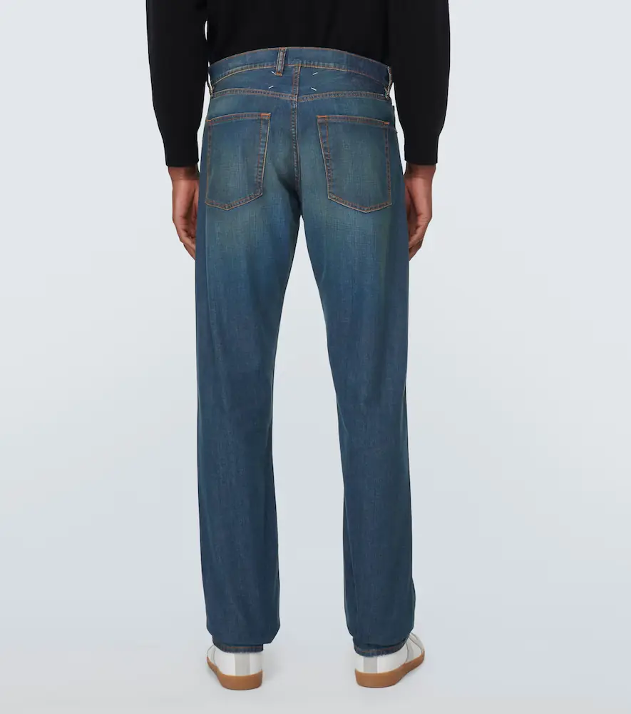 Maison Margiela Mid-rise straight jeans | Thumbnail 3 Maison Margiela Mid-rise straight jeans | Thumbnail 3