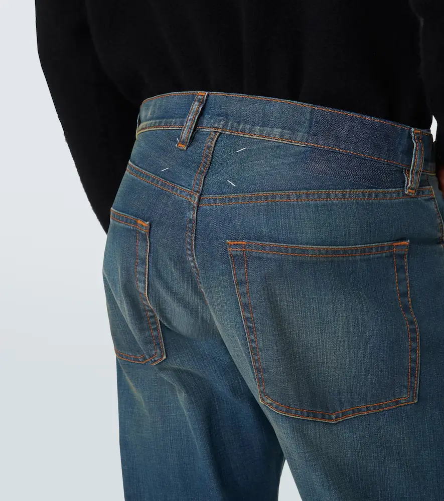 Maison Margiela Mid-rise straight jeans | Thumbnail 4 Maison Margiela Mid-rise straight jeans | Thumbnail 4