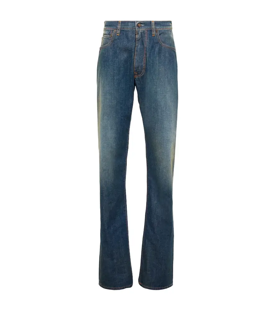 Maison Margiela Mid-rise straight jeans