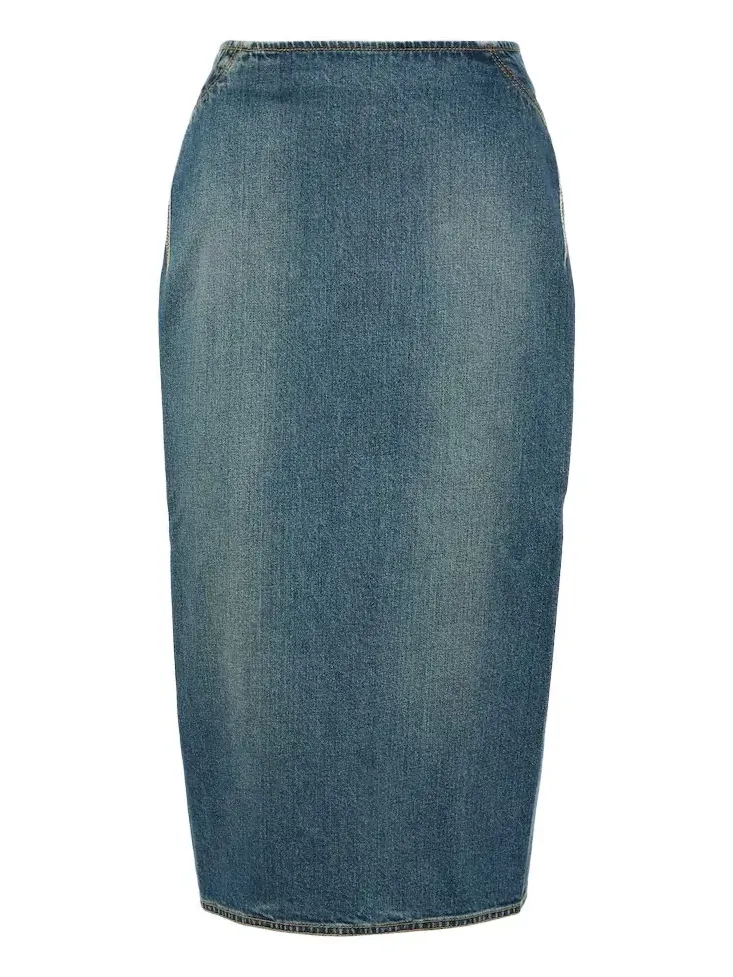 Alaïa Denim pencil skirt Alaïa Denim pencil skirt