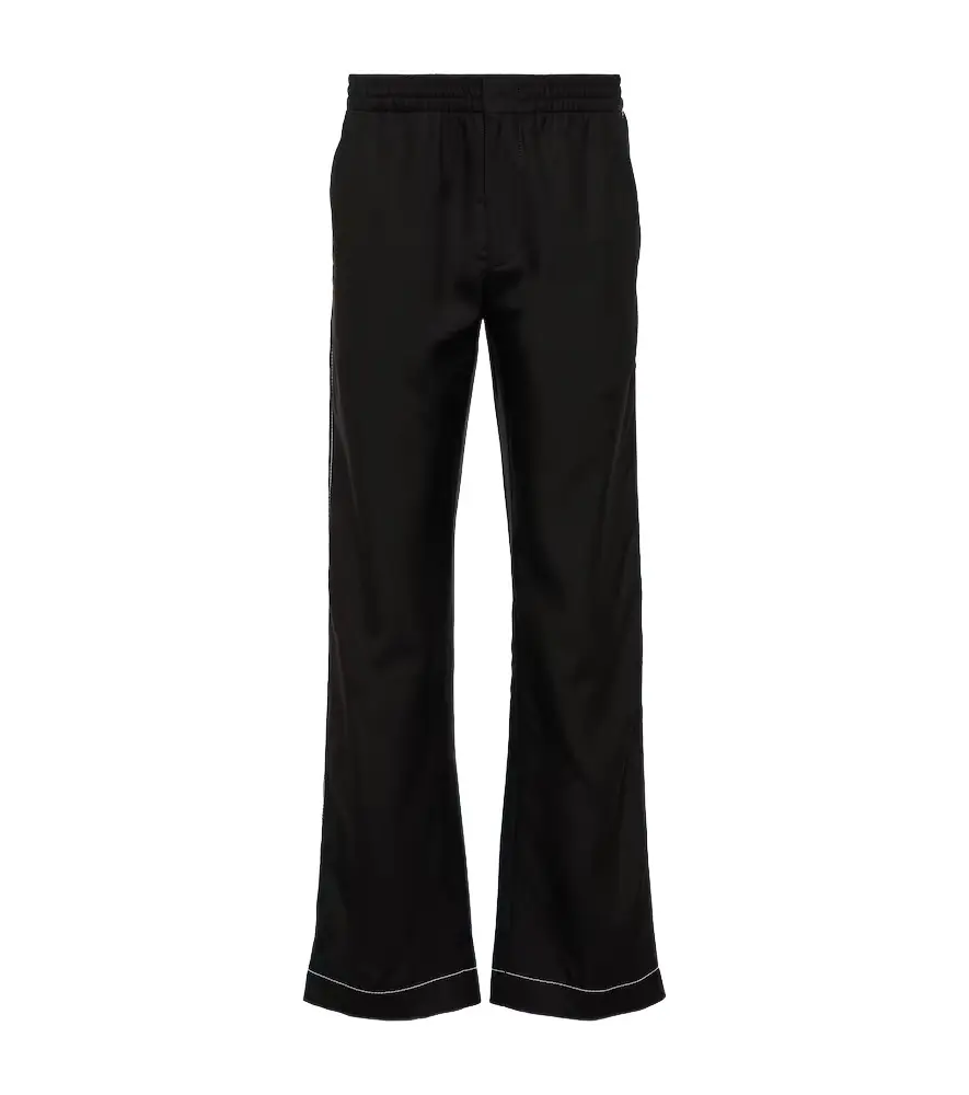 Prada Silk straight pants | Image 1 Prada Silk straight pants | Image 1