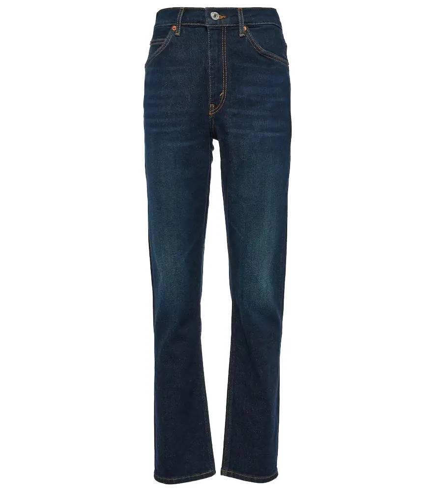 RE/DONE 70s high-rise straight jeans