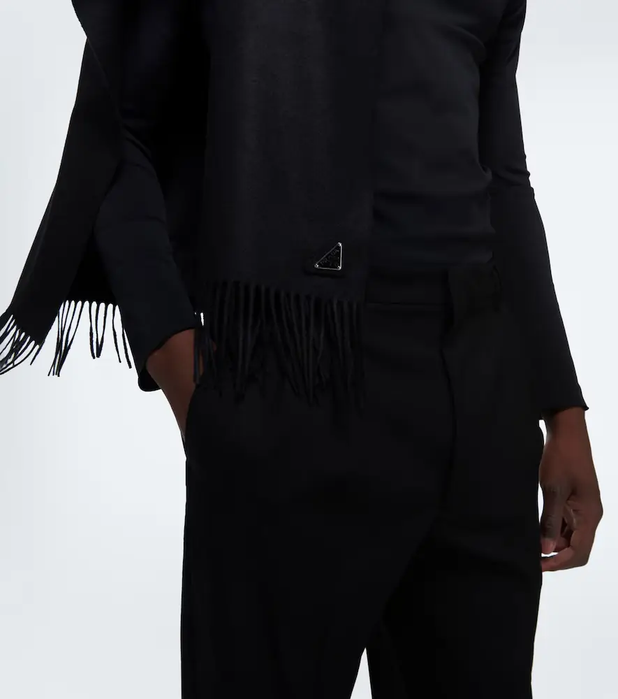 Prada Silk and cashmere scarf | Thumbnail 2