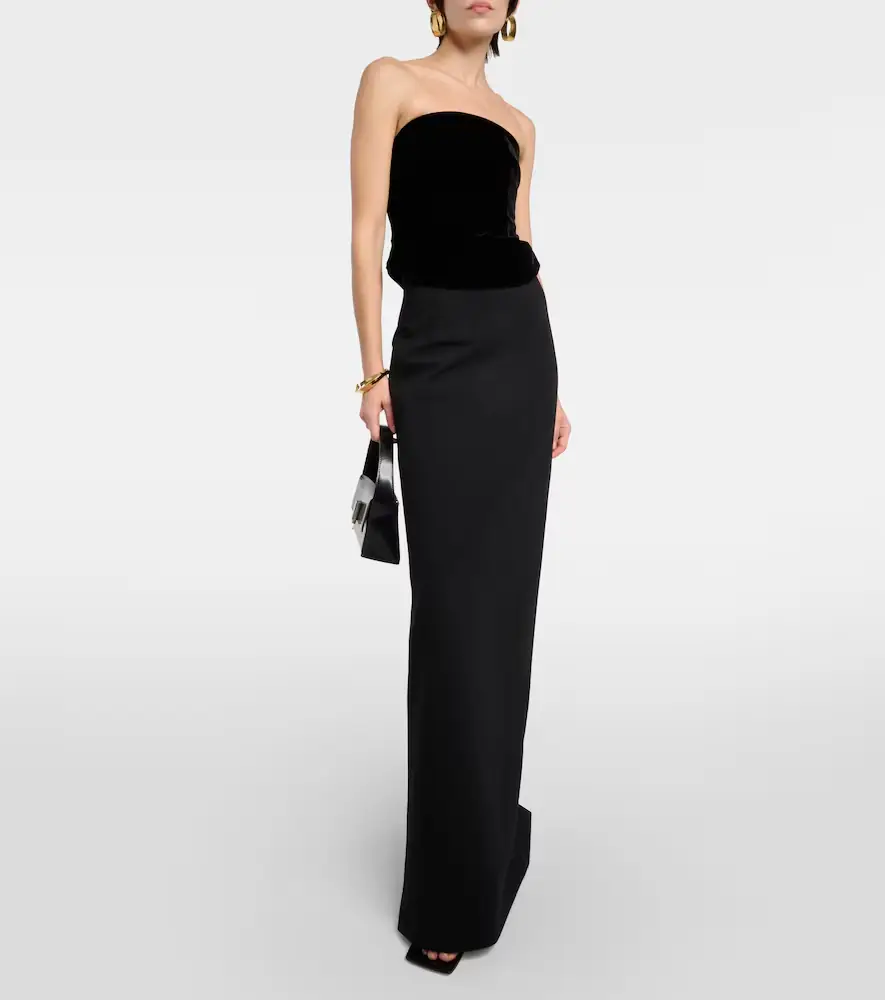 Wardrobe.NYC Wardrobe. NYC Velvet tube top | Thumbnail 2 Wardrobe.NYC Wardrobe. NYC Velvet tube top | Thumbnail 2