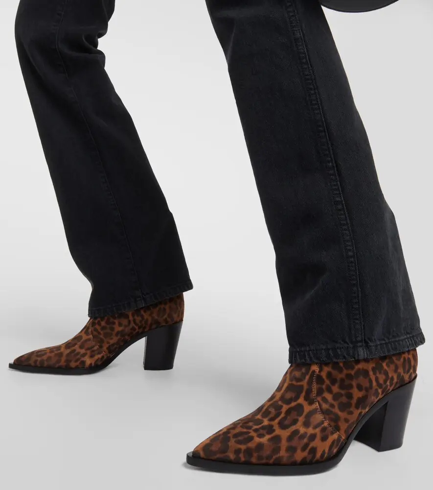 Gianvito Rossi Denver leopard-print leather boots | Thumbnail 6
