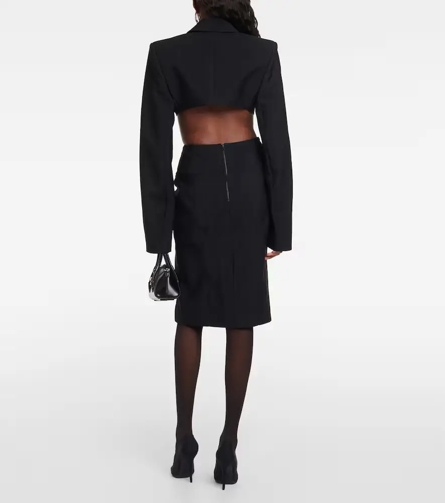 Mugler High-rise pencil skirt | Thumbnail 4 Mugler High-rise pencil skirt | Thumbnail 4