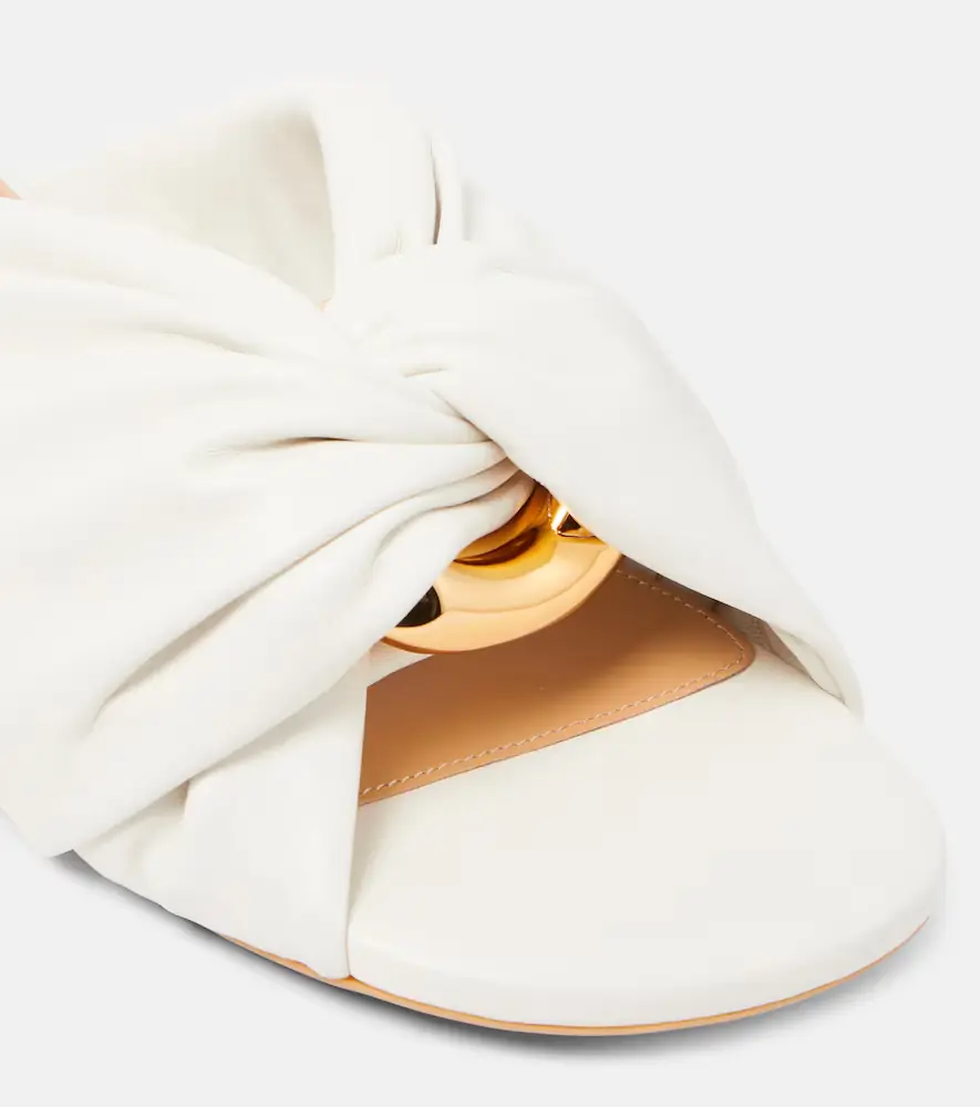 JW Anderson Corner leather slides | Thumbnail 4 JW Anderson Corner leather slides | Thumbnail 4