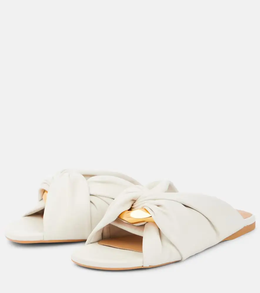 JW Anderson Corner leather slides | Thumbnail 6 JW Anderson Corner leather slides | Thumbnail 6