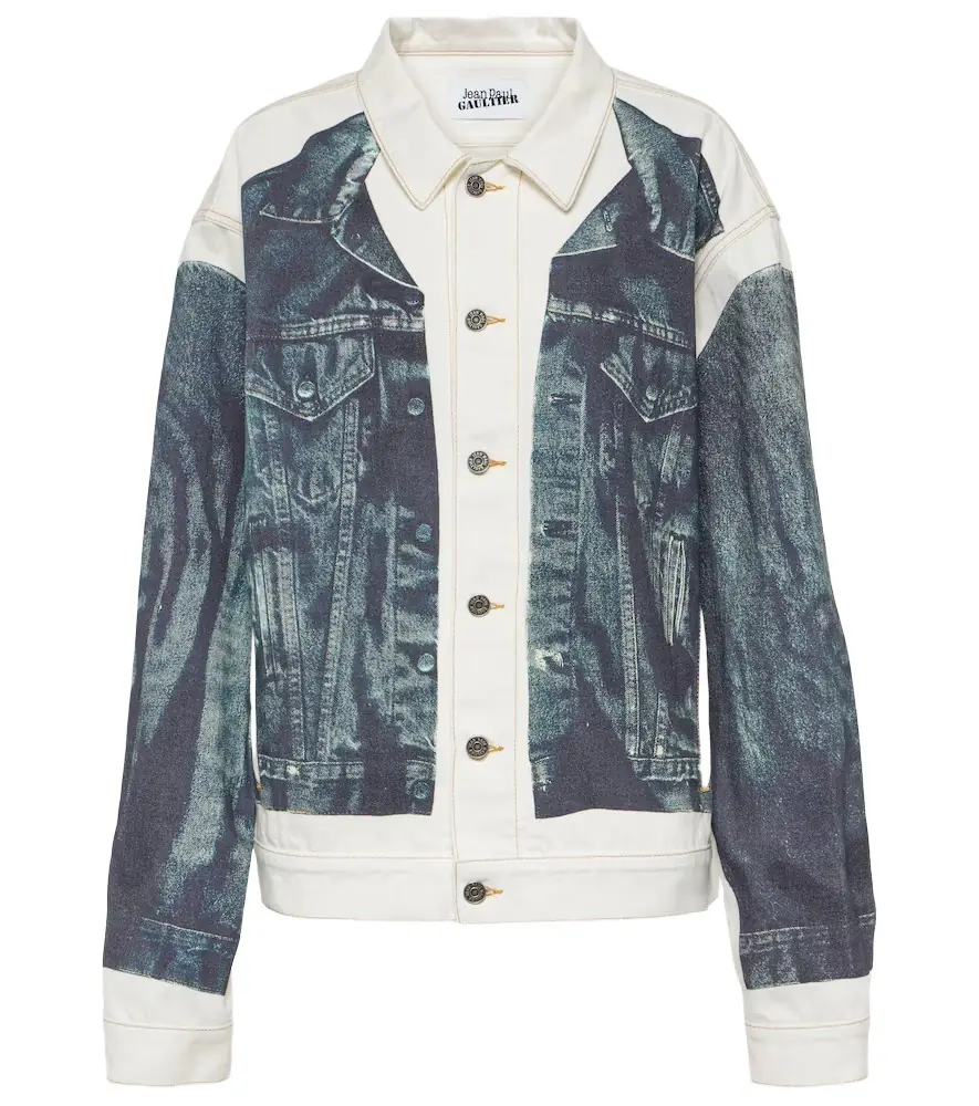 Jean Paul Gaultier Tattoo denim jacket | Image 1 Jean Paul Gaultier Tattoo denim jacket | Image 1