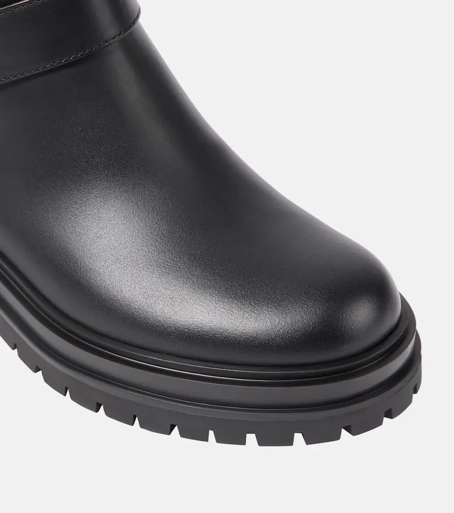 Gianvito Rossi Thiago leather ankle boots | Thumbnail 3