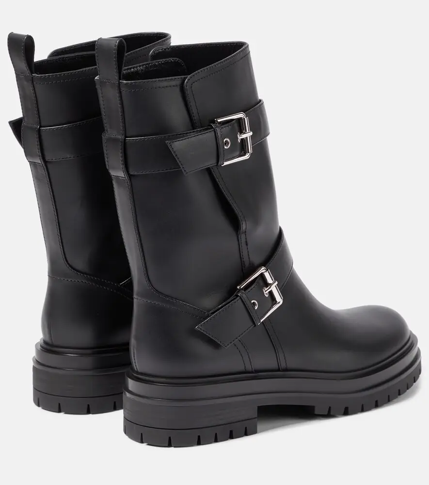 Gianvito Rossi Thiago leather ankle boots | Thumbnail 4