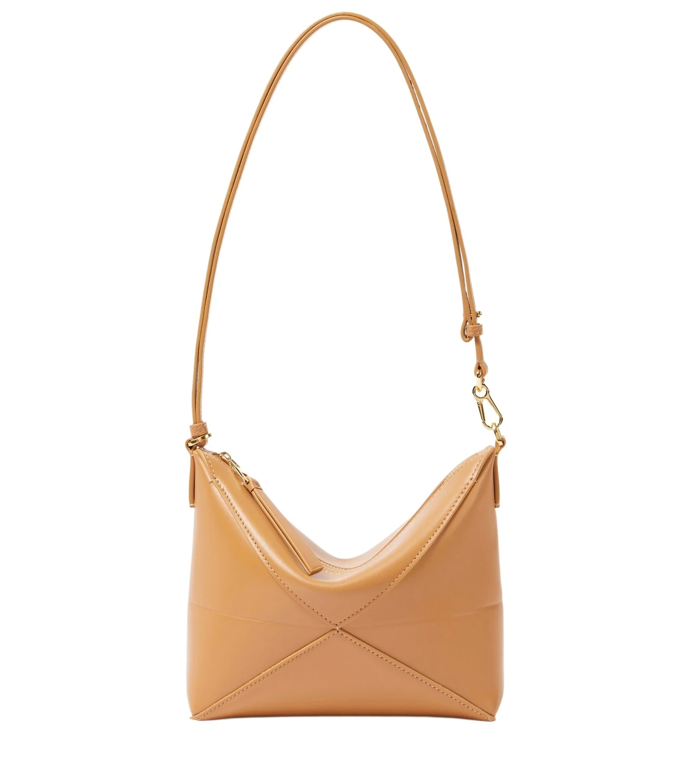 Puzzle Fold leather shoulder bag