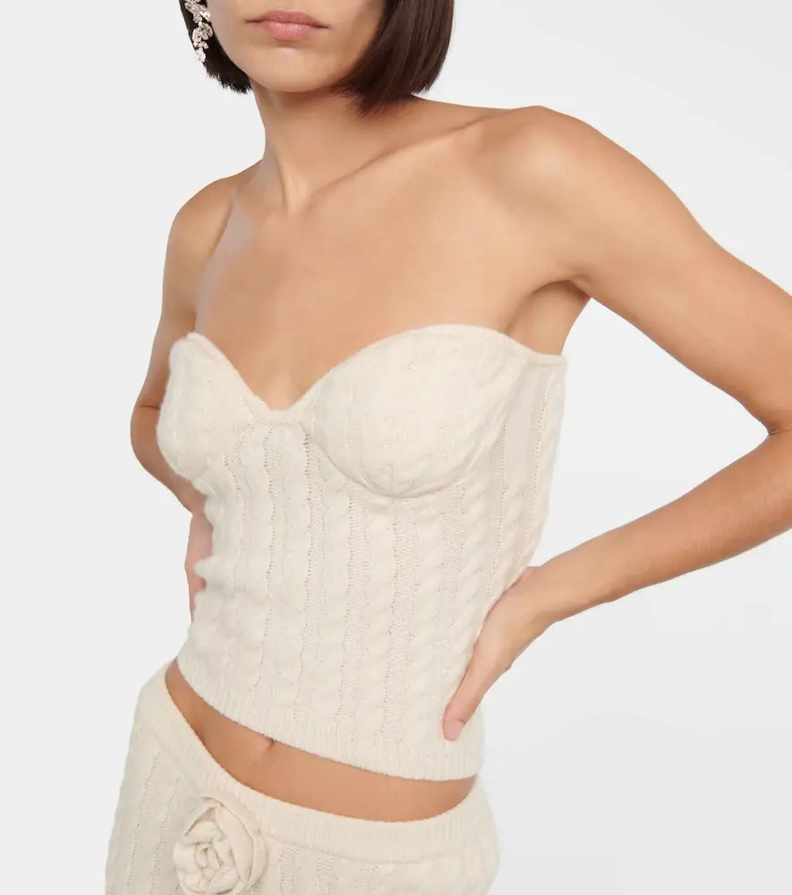 Magda Butrym Cable-knit tube top | Thumbnail 4 Magda Butrym Cable-knit tube top | Thumbnail 4