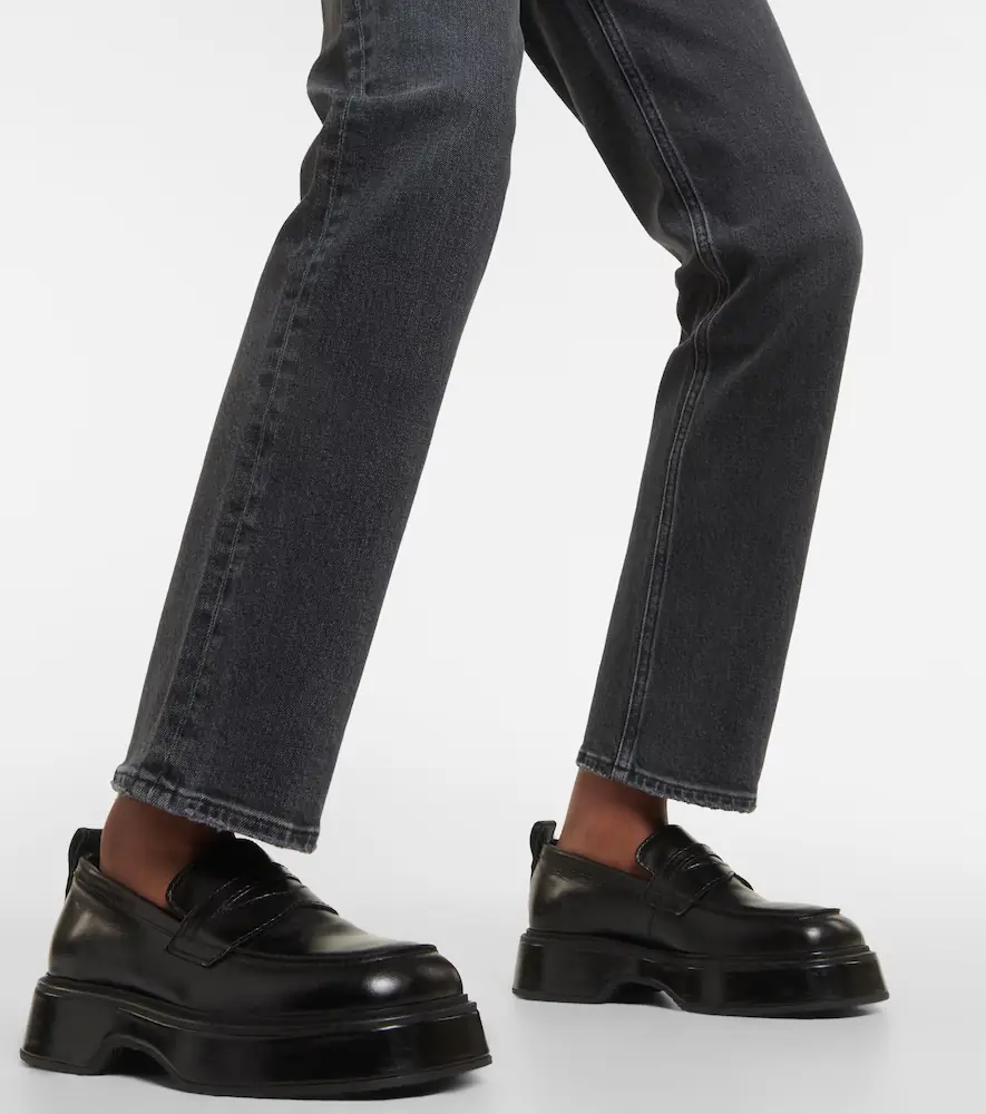 AGOLDE Stovepipe high-rise slim jeans | Thumbnail 2