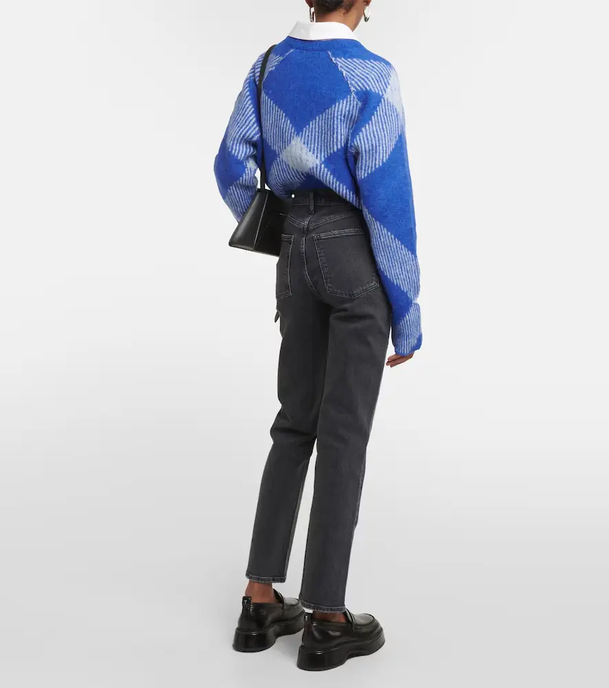 AGOLDE Stovepipe high-rise slim jeans | Thumbnail 5