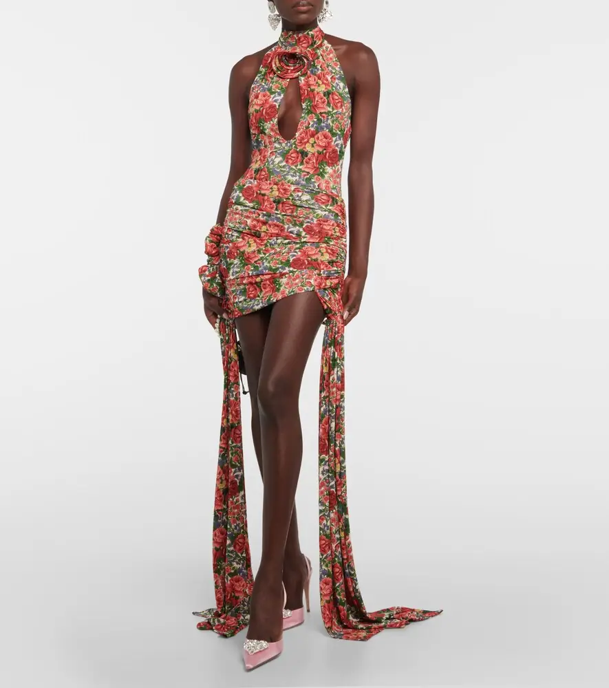 Magda Butrym Floral halterneck top | Thumbnail 2 Magda Butrym Floral halterneck top | Thumbnail 2