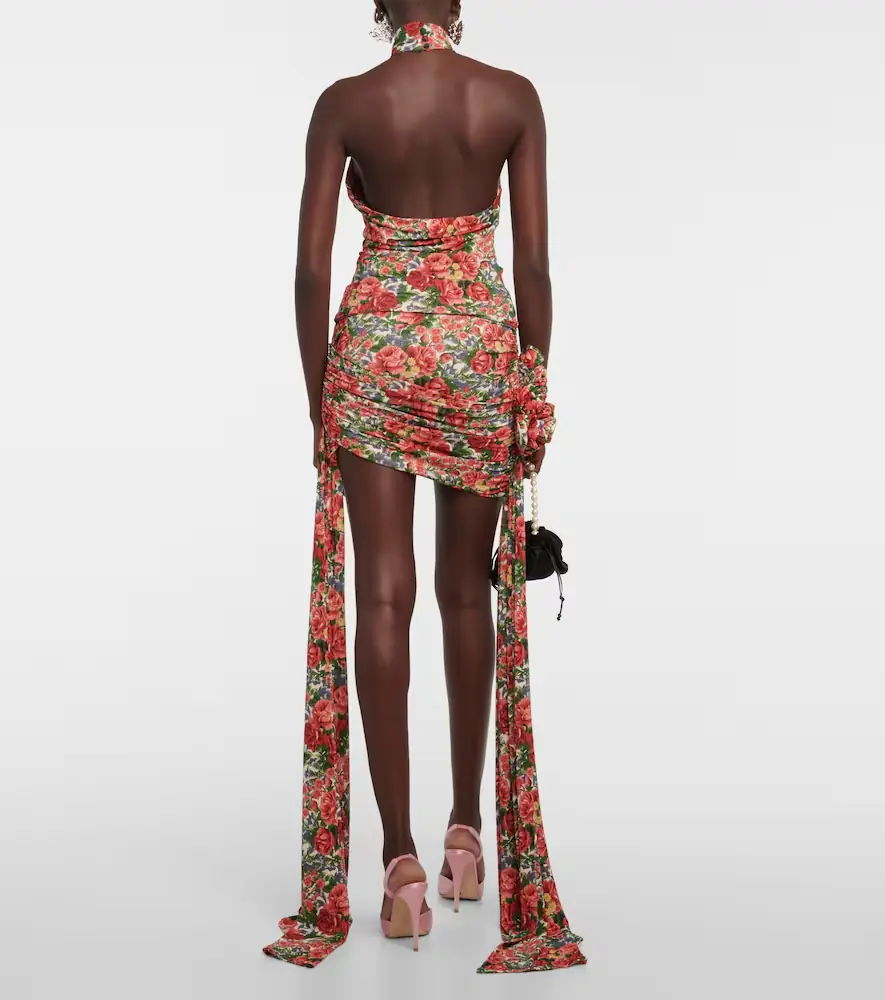 Magda Butrym Floral halterneck top | Thumbnail 4 Magda Butrym Floral halterneck top | Thumbnail 4