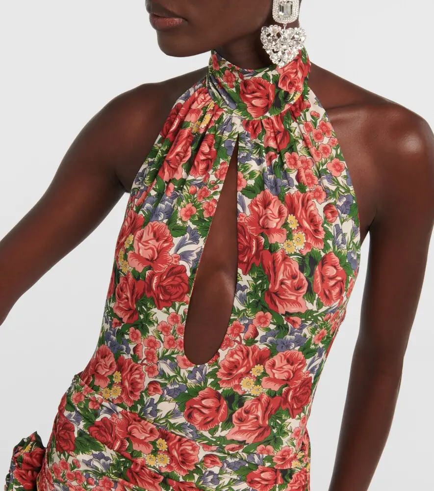 Magda Butrym Floral halterneck top | Thumbnail 5 Magda Butrym Floral halterneck top | Thumbnail 5