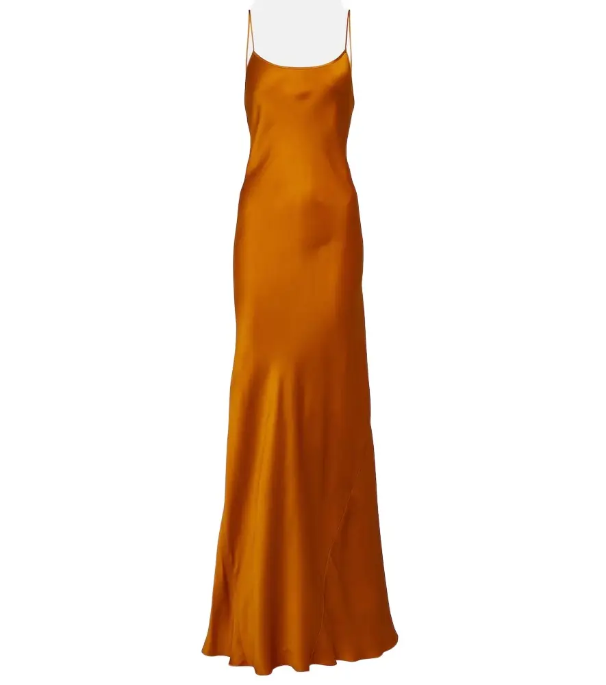 Victoria Beckham Cami satin gown