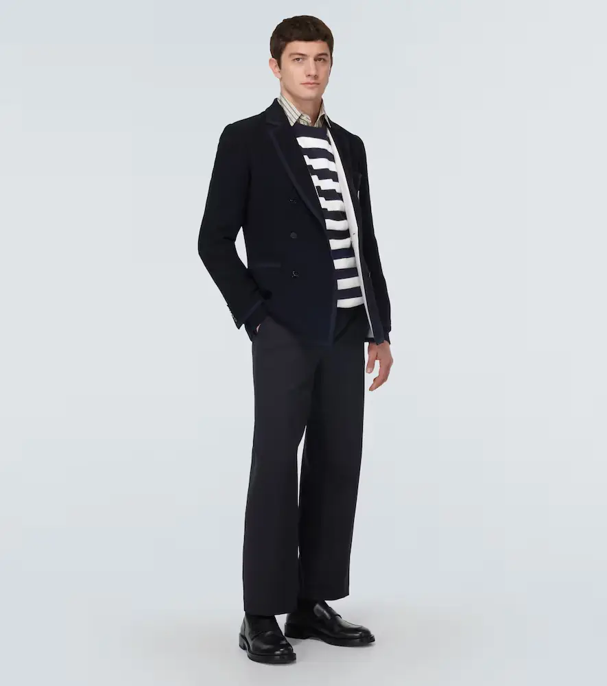 Valentino Garavani Striped cotton and wool sweater | Thumbnail 5