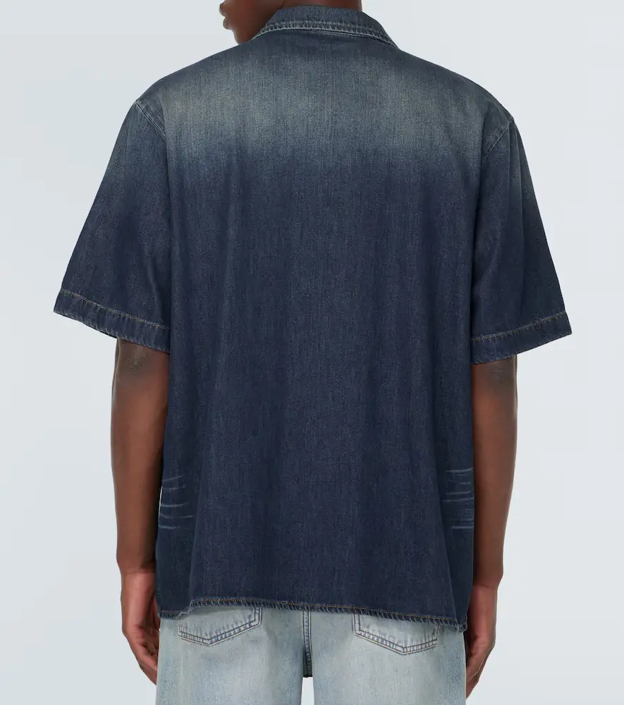 Valentino Garavani Chambray bowling shirt | Thumbnail 4
