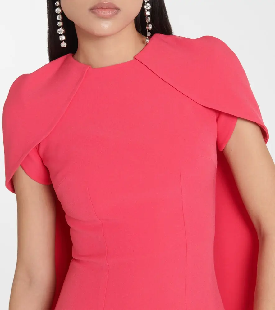Safiyaa Ginkgo caped gown | Thumbnail 5