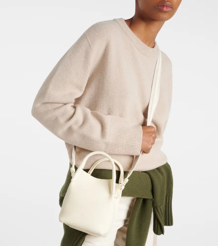 Loro Piana Bale Micro leather tote bag | Thumbnail 4 Loro Piana Bale Micro leather tote bag | Thumbnail 4