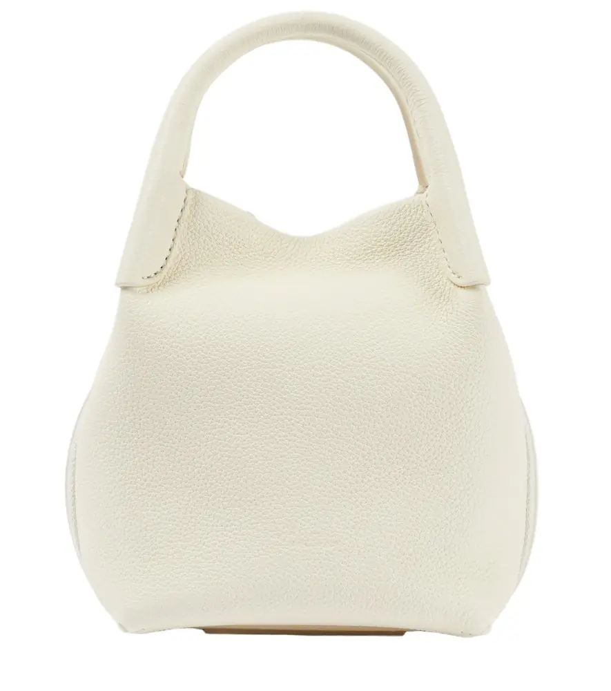 Loro Piana Bale Micro leather tote bag